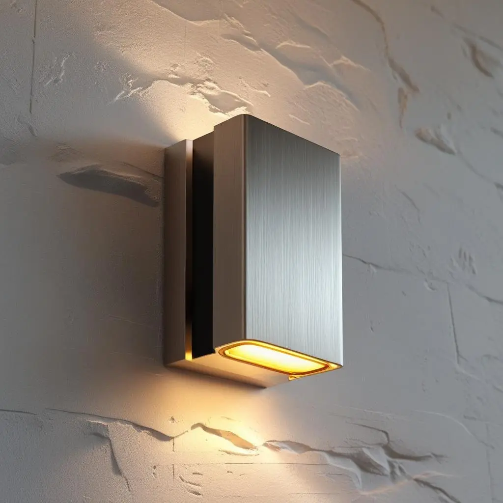 Wall/ceiling light installation