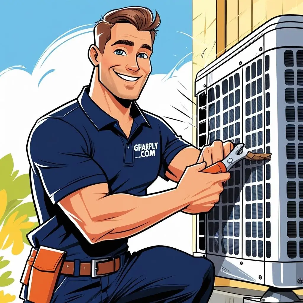 AC noise/smell repair