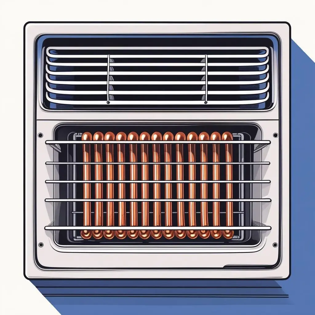 Copper Cooling Coil (Window AC)