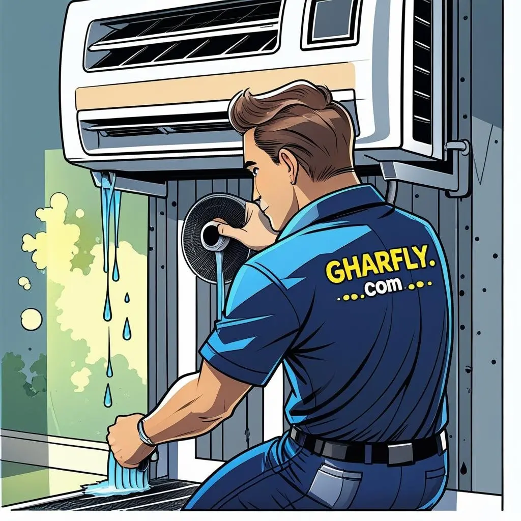 Water Leakage Repaired- Split AC