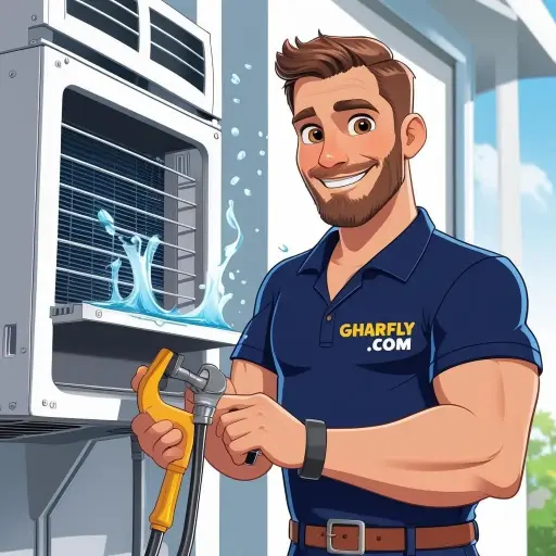 [AC-015] AC water leakage repair