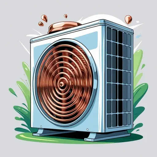 [AC-032] Copper Coil Condensor (1.5 ton Split)